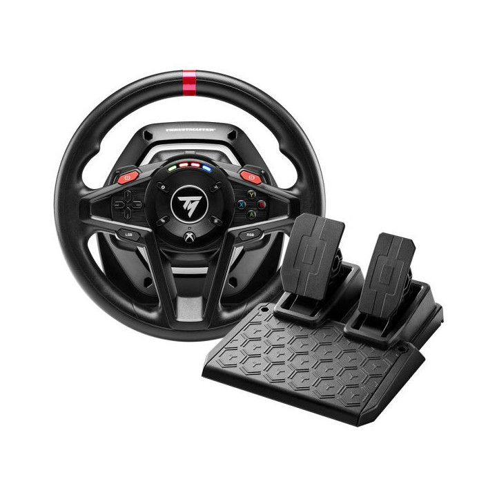 Thrustmaster T128 Preto USB Volante + Pedais Analógico PC, Xbox