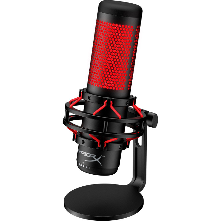HyperX QuadCast Vermelho Microfone para PC
