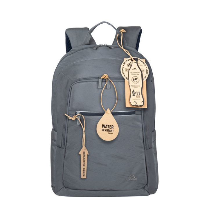 Rivacase Alpendorf 7561 mochila Mochila casual Cinzento Poliéster