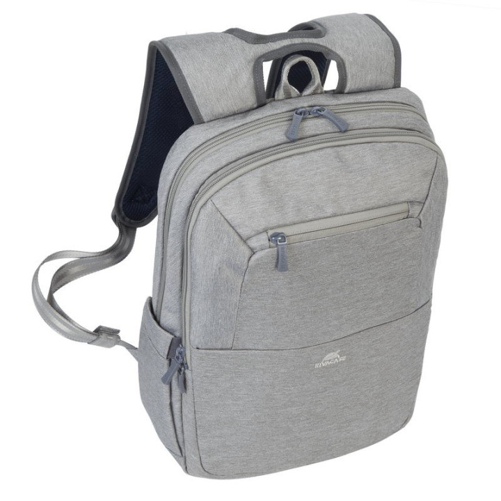 Rivacase 7760 39,6 cm (15.6") Mochila Cinzento