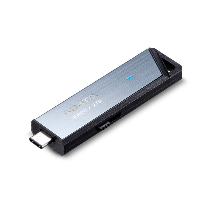 ADATA AELI-UE800-2T-CSG unidade de memória USB 2 TB USB Type-C 3.2 Gen 2 (3.1 Gen 2) Prateado