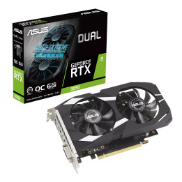 Gráfica ASUS Dual-RTX3050-O6G NVIDIA GeForce RTX 3050 6GB GDDR6