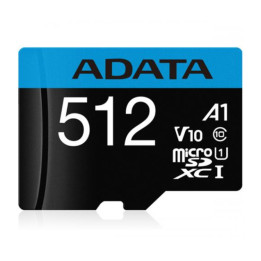 ADATA AUSDX512GUICL10A1-RA1 cartão de memória 512 GB MicroSDXC UHS-I Classe 10