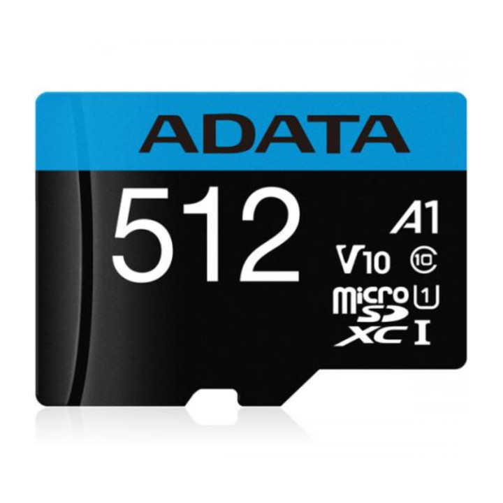 ADATA AUSDX512GUICL10A1-RA1 cartão de memória 512 GB MicroSDXC UHS-I Classe 10