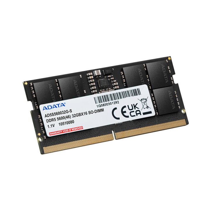 ADATA AD5S560016G-S módulo de memória 16 GB 1 x 16 GB DDR5 5600 MHz ECC