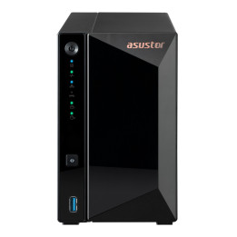 Asustor DRIVESTOR 2 Pro Gen2 AS3302T v2 NAS Ethernet LAN Preto RTD1619B