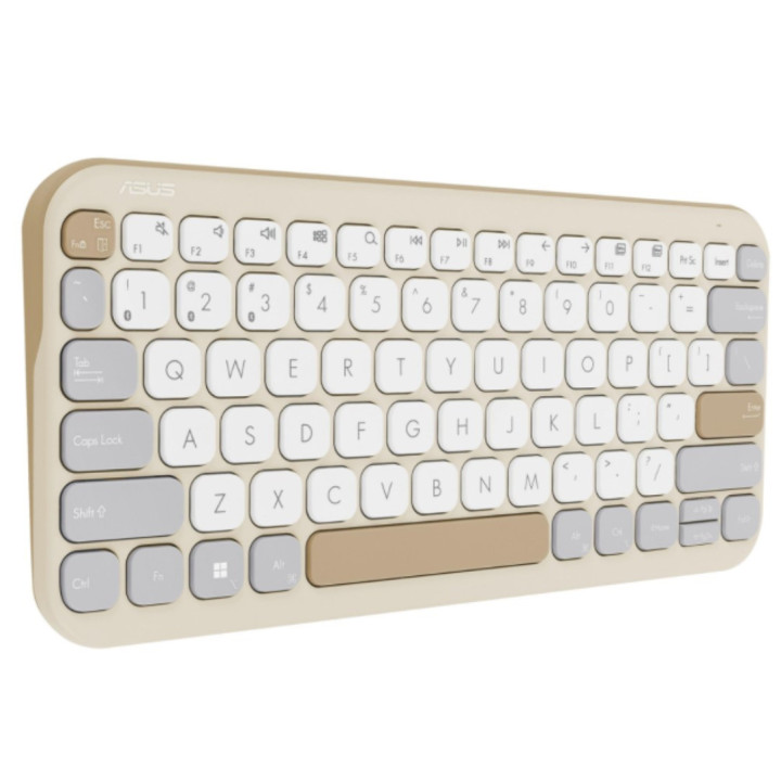 Teclado ASUS Marshmallow KW100 RF Wireless + Bluetooth Português