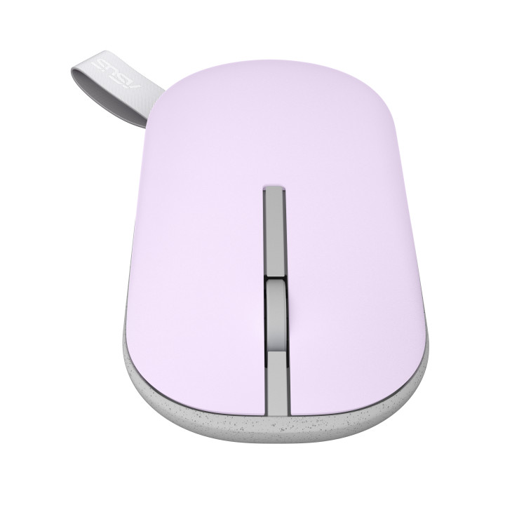 ASUS Marshmallow Mouse MD100 rato Ambidestro RF Wireless + Bluetooth Ótico 1600 DPI
