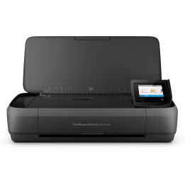HP OfficeJet Impressora multifunções portátil 250, Cor, Impressora para Pequeno escritório, Impressão, cópia, digitalização,