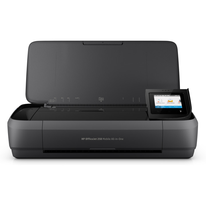 HP OfficeJet Impressora multifunções portátil 250, Cor, Impressora para Pequeno escritório, Impressão, cópia, digitalização,