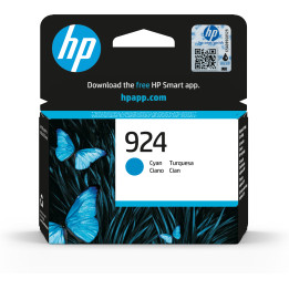 HP Tinteiro Original 924 Ciano