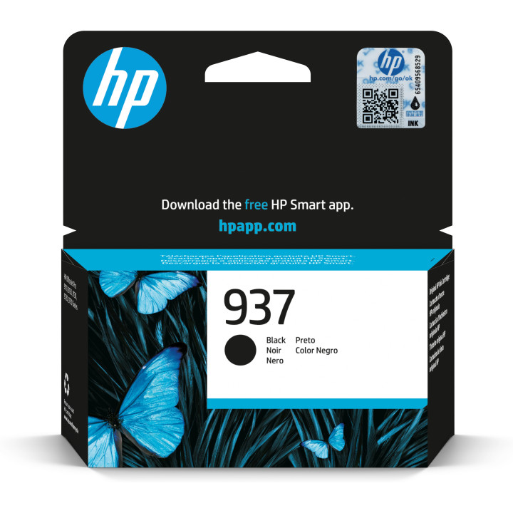 HP Tinteiro 937 Original Preto