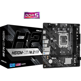 Motherboard Asrock H610M-H2/M.2 D5 Intel H610 LGA 1700 micro ATX