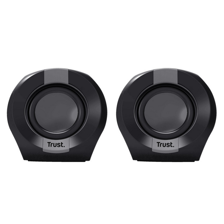Trust Polo conjunto de colunas 4 W Universal Preto 2.0 canais 1-way