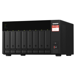 QNAP TS-873A NAS Tower Ethernet LAN Preto V1500B