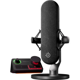 Microfone para PC Steelseries ALIAS PRO Preto