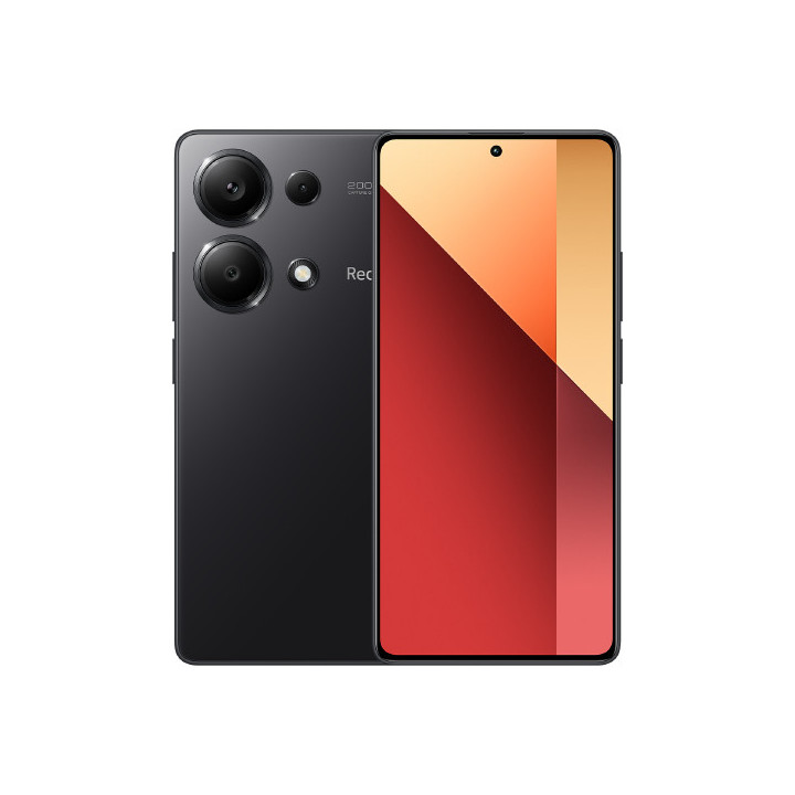 Xiaomi Redmi Note 13 Pro 16,9 cm (6.67") Dual SIM híbrido 4G USB Type-C 12 GB 512 GB 5000 mAh Preto