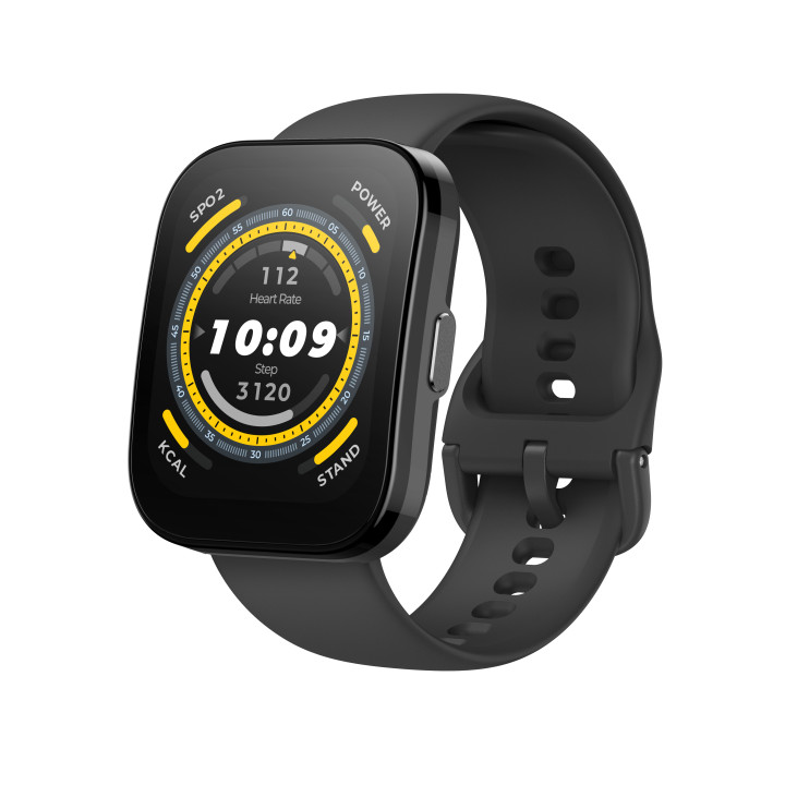 Amazfit Bip 5 4,85 cm (1.91") LCD 38 mm Digital 320 x 380 pixels Ecrã táctil Preto GPS