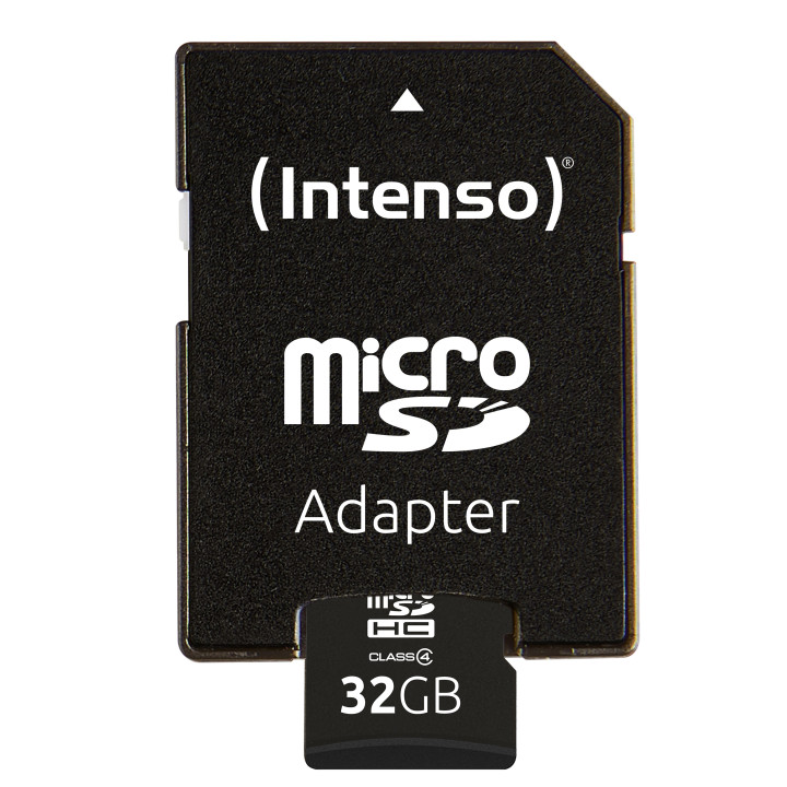 Intenso 3403480 cartão de memória 32 GB MicroSDHC Classe 4