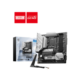 Motherboard MSI B760M PROJECT ZERO Intel B760 LGA 1700 micro ATX