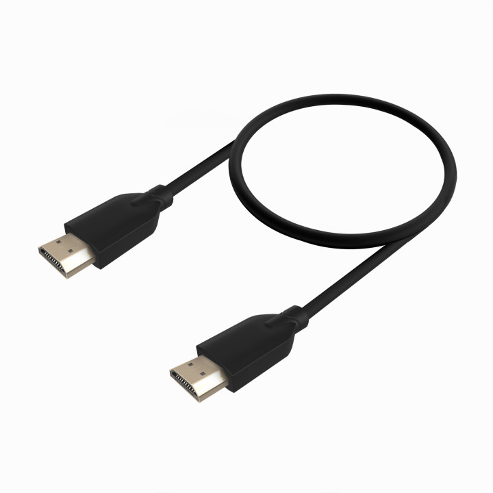 AISENS A120-0728 cabo HDMI 0,5 m HDMI Type A (Standard) Preto