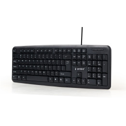 Gembird KB-U-103-PT teclado USB Português Preto