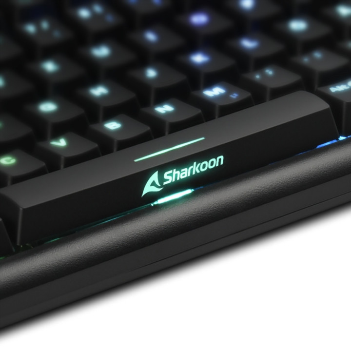 Sharkoon SKILLER SGK30 teclado USB QWERTY Espanhol Preto