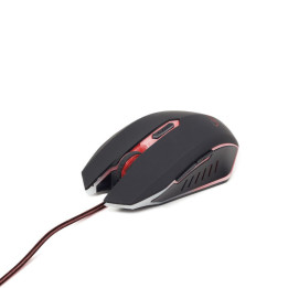 Gembird MUSG-001-R rato Ambidestro USB Type-A 2400 DPI
