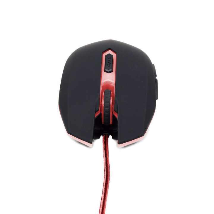 Gembird MUSG-001-R rato Ambidestro USB Type-A 2400 DPI