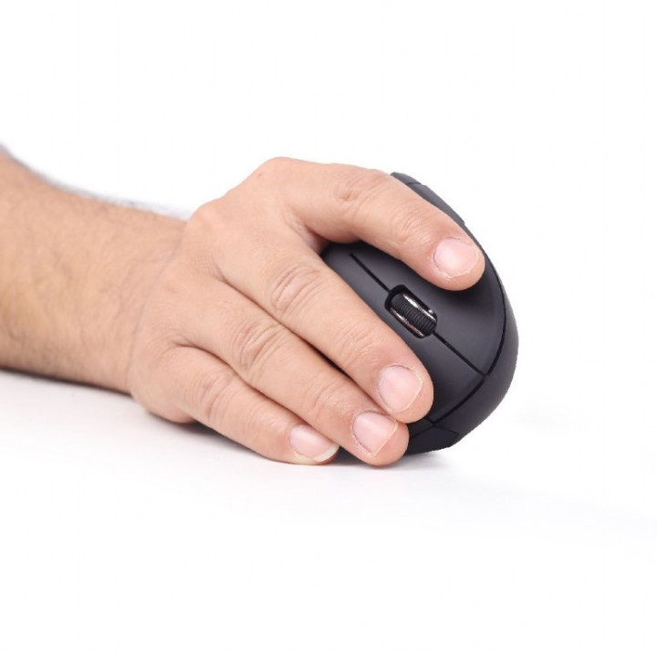 Gembird MUSW-ERGO-01 rato Mão direita RF Wireless Ótico 1600 DPI