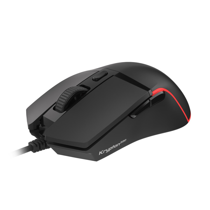 GENESIS Krypton 220 rato Mão direita USB Type-A Ótico 6400 DPI
