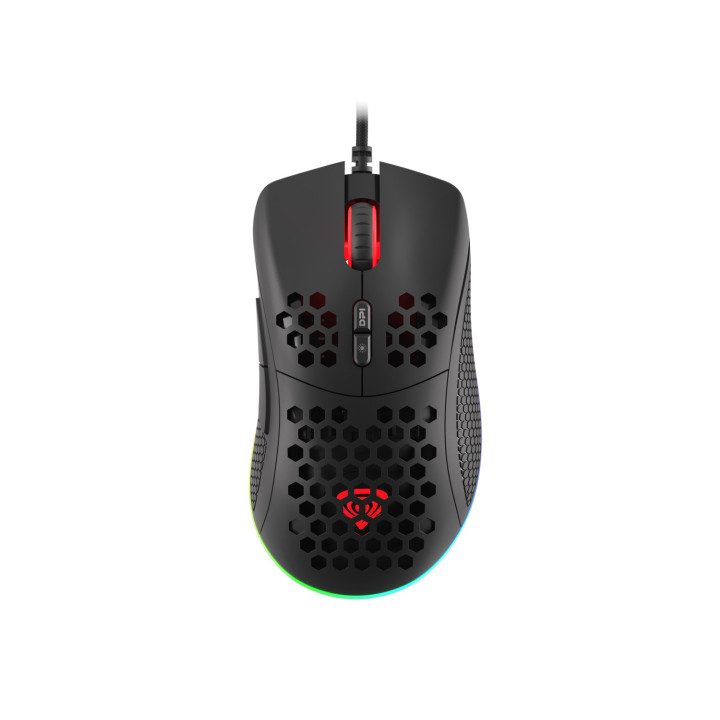 NATEC Krypton 555 rato Ambidestro USB Type-A Ótico 8000 DPI