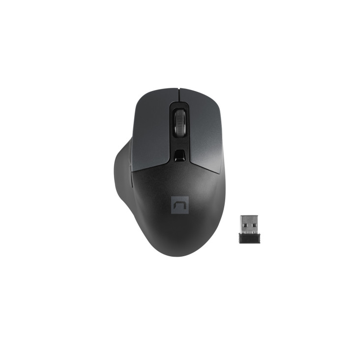 NATEC BlackBird 2 rato Ambidestro RF Wireless IR LED 1600 DPI