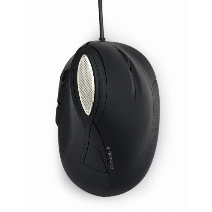 Gembird MUS-ERGO-03 rato Mão direita USB Type-A Ótico 3200 DPI