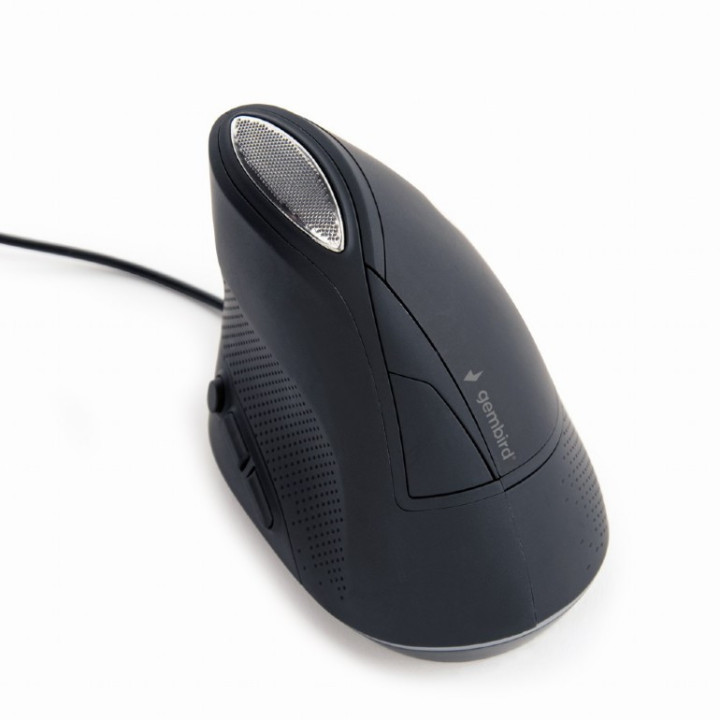Gembird MUS-ERGO-03 rato Mão direita USB Type-A Ótico 3200 DPI