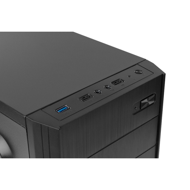 NOX LITE010 Midi Tower Preto 500 W
