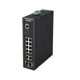 D-Link DIS-200G-12S switch de rede Gerido L2 Gigabit Ethernet (10 100 1000) Preto