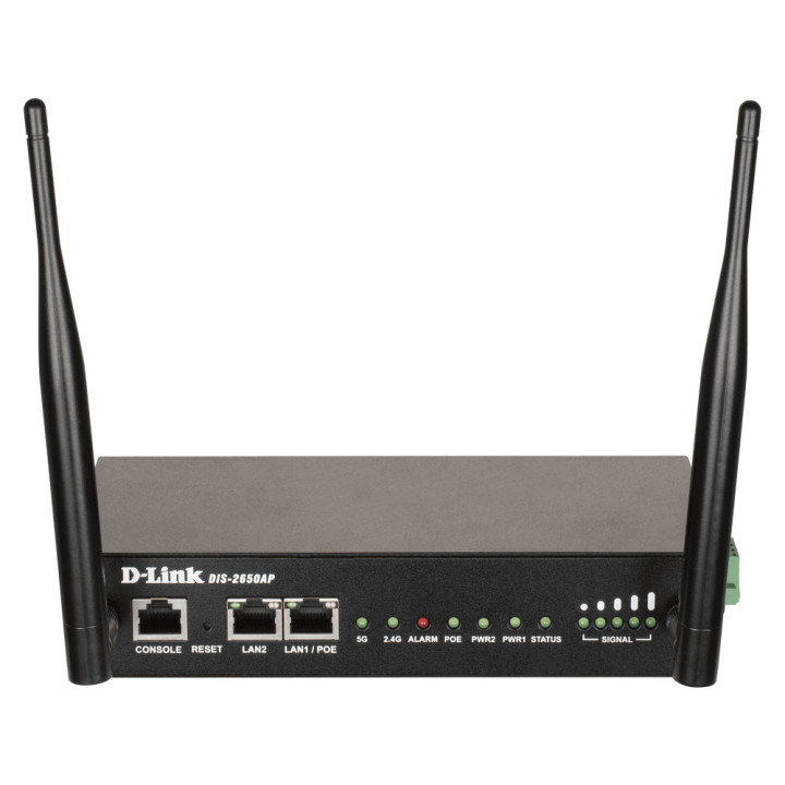 D-Link DIS-2650AP ponto de acesso WLAN 1200 Mbit s Preto Power over Ethernet (PoE)