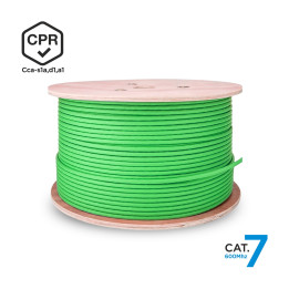 AISENS A146-0668 cabo de rede Verde 500 m Cat7 SF UTP (S-FTP)