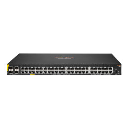 Aruba 6100 48G Class4 PoE 4SFP+ 370W Gerido L3 Gigabit Ethernet (10 100 1000) Power over Ethernet (PoE) 1U Preto