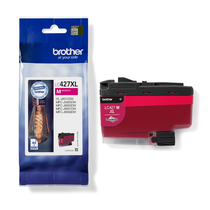Brother LC-427XLM tinteiro 1 unidade(s) Original Rendimento alto (XL) Magenta