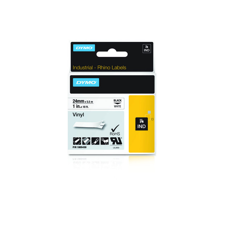 DYMO 1805430 etiquetadora Preto sobre branco