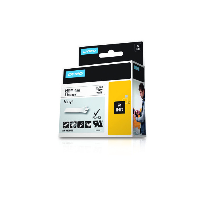 DYMO 1805430 etiquetadora Preto sobre branco