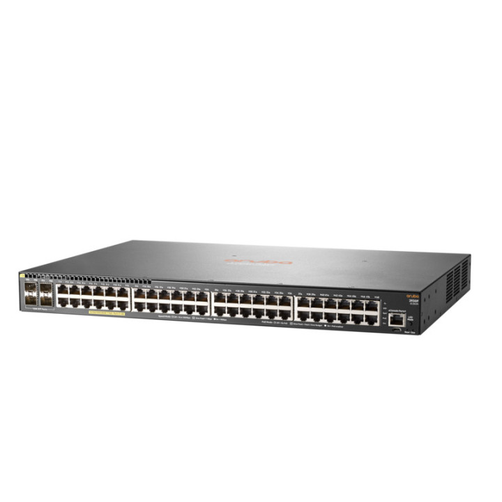 Aruba 2930F 48G PoE+ 4SFP Gerido L3 Gigabit Ethernet (10 100 1000) Power over Ethernet (PoE) 1U Cinzento