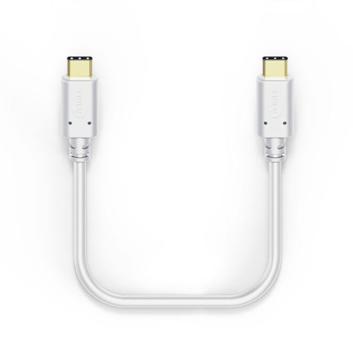 Hama 00183332 cabo USB 0,2 m USB 2.0 USB C Branco