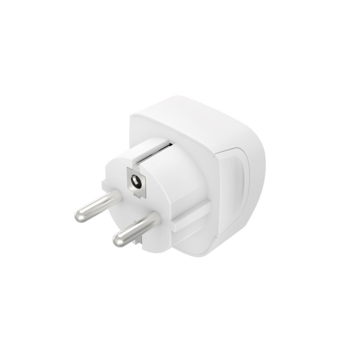 Hama 00223456 adaptador de energia Tipo E F híbrido Universal Branco
