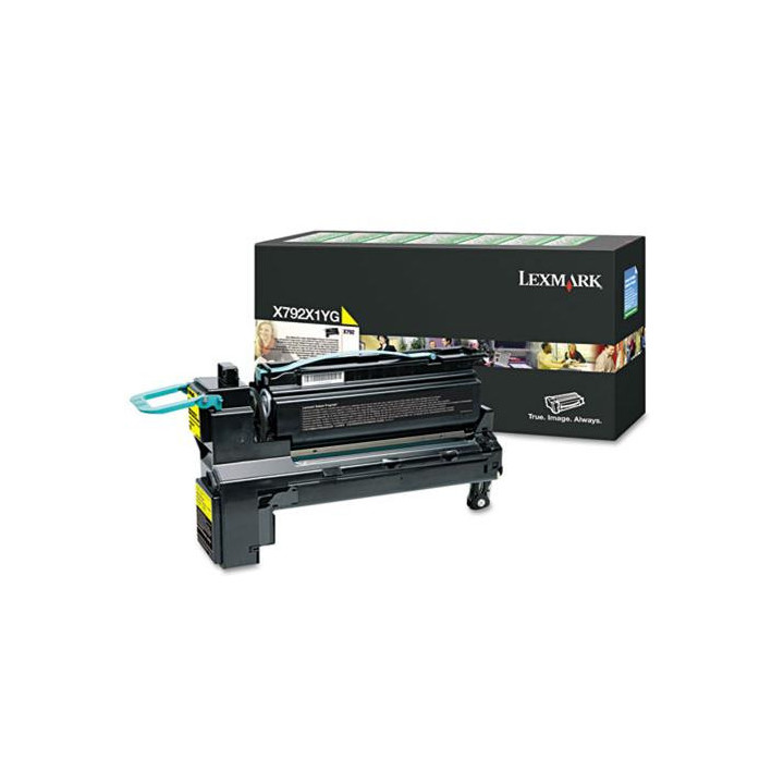 Lexmark X792X1YG toner 1 unidade(s) Original Amarelo