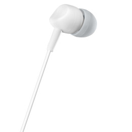 Hama Kooky Auscultadores Com fios Intra-auditivo Chamadas Música Cinzento, Branco