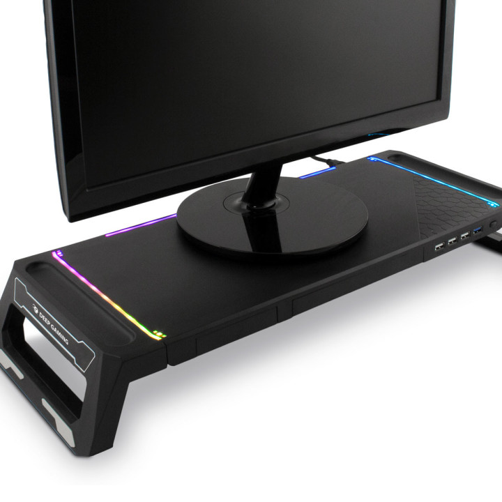Deep Gaming DG-MOB-06 montagem e suporte para monitores Preto Secretária