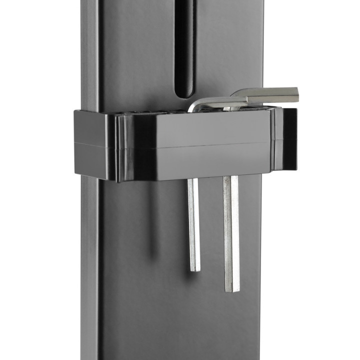 Napofix DM6200 montagem e suporte para monitores 68,6 cm (27") Preto